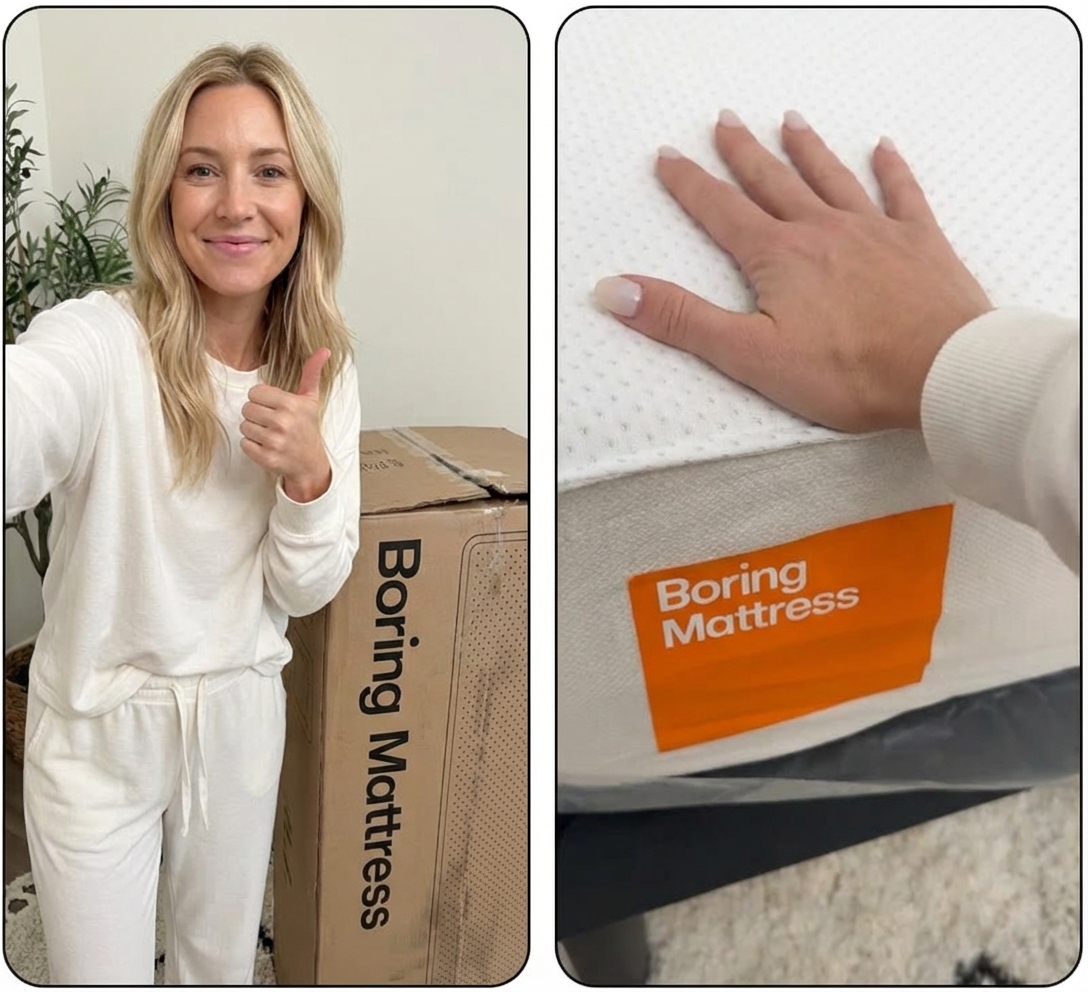 Happy customer with Boring Mattress